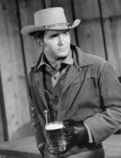 Michael LANDON, portrait as 'Little Joe' in Bonanza, 1960s