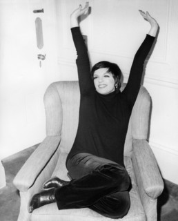 Liza MINNELLI during a press conference, London 1978