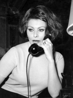 Sophia LOREN, at home, 1962
