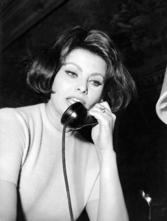 Sophia LOREN, at home, 1962