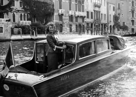 Sophia Loren in Venice, 1955