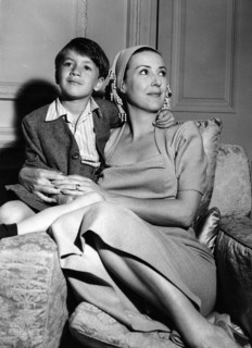 Gipsy Rose LEE with son Erik, 1951