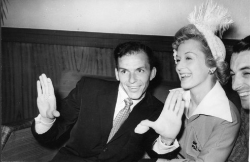 Frank SINATRA and Carole LYNNE, 1950