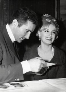 Freddy QUINN and Mamie VAN DOREN, Munich 1964