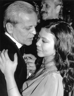 Klaus KINSKI and Minhoï Geneviève LOANIC, Munich 1979