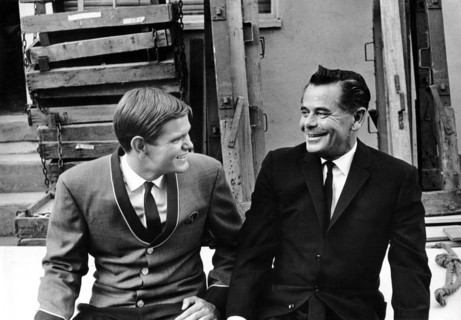 Glenn FORD with his son Peter