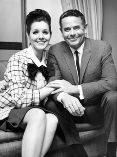 Glenn FORD with his wife Kathryn HAYS, 1966