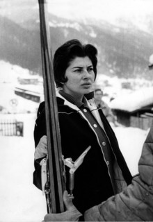 Princess SORAYA, St. Anton am Arlberg 1959