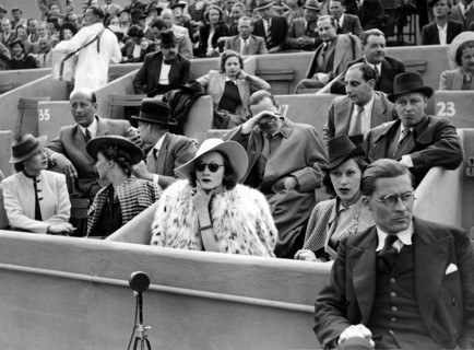 Marlene DIETRICH at the French Open, 1938