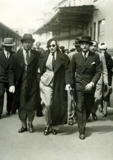 Marlene DIETRICH and Rudolf SIEBER in Paris, 1933