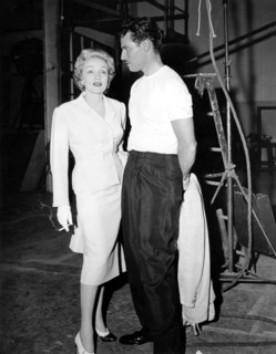 Marlene DIETRICH and Charlton HESTON