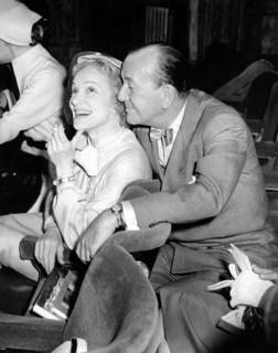 Marlene DIETRICH and Noel COWARD, 1954