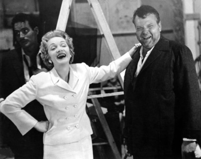 Marlene DIETRICH and Orson WELLES