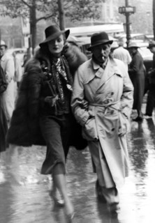 Marlene DIETRICH and Josef von STERNBERG in Paris, 1937