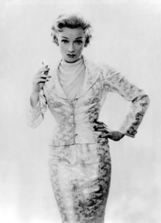 Marlene DIETRICH with a cigarette