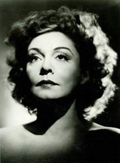 Zarah LEANDER, portrait