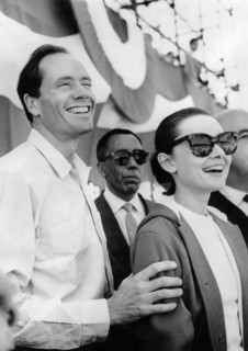 Audrey HEPBURN and Mel FERRER in Rome 1958