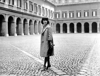 Gina LOLLOBRIGIDA at the Quirinal in Rome, 1964