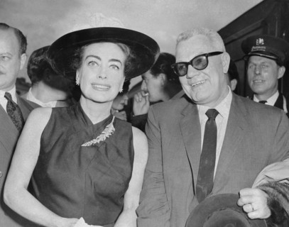 Joan CRAWFORD and husband Alfred STEELE, 1956