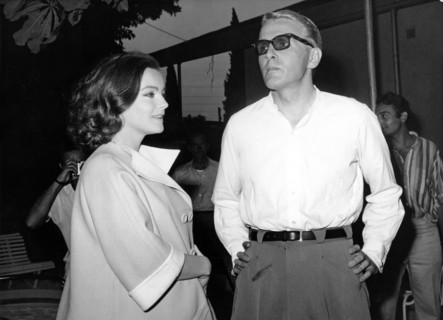 Romy SCHNEIDER and Harry MEYEN, 1966