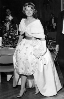 Romy SCHNEIDER at the Filmball in Berlin, 1959