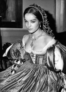 Romy SCHNEIDER at the Theater de Paris, 1961