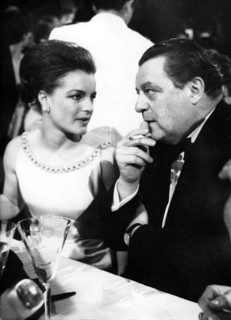 Romy SCHNEIDER and Franz Josef STRAUSS, 1968