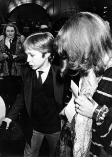 Romy SCHNEIDER with her son David, 1981