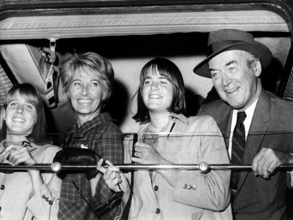 James STEWART with family