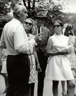 James STEWART with family at Frankfurt Zoo