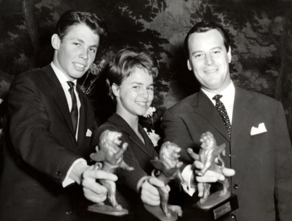 Peter KRAUS, Fred BERTELMANN and Cornelia FROBOESS