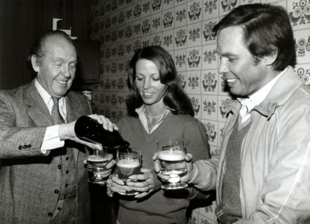 Peter KRAUS with his wife and father