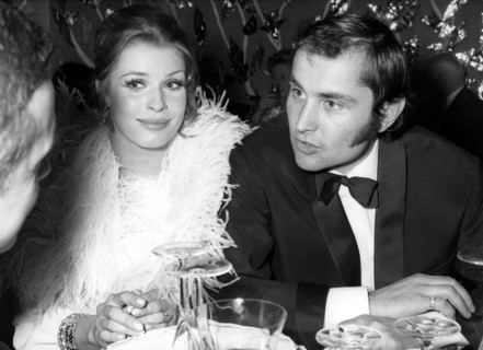 Senta BERGER with husband Michael VERHOEVEN, 1969