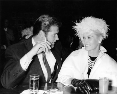 Roger MOORE and Dorothy PROVINE