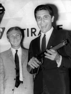 Gilbert BECAUD and Steve McQUEEN, 1964