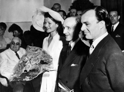 Wedding of Rita HAYWORTH and Ali KHAN