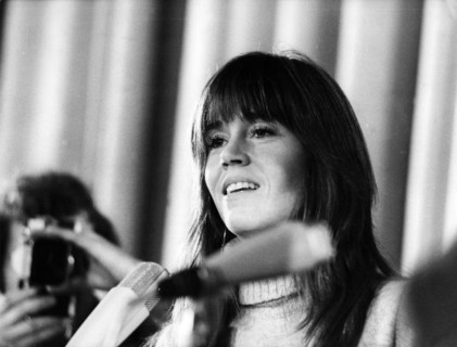 Jane FONDA in Leipzig, 1974