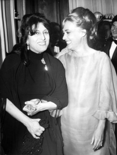 Anna MAGNANI and Jeanne MOREAU, 1965