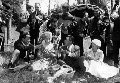 Eddie CONSTANTINE, Kim NOVAK, FERNANDEL, 1956