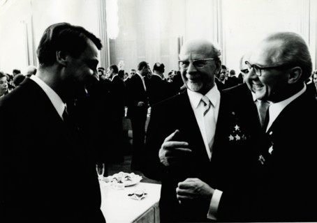 Horst DRINDA, Walter ULBRICHT and Erich HONECKER, 1970
