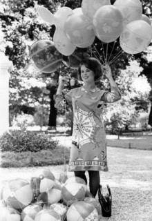 Shirley TEMPLE in Rome, 1968