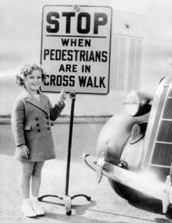 Shirley TEMPLE, Road Safety Campaign