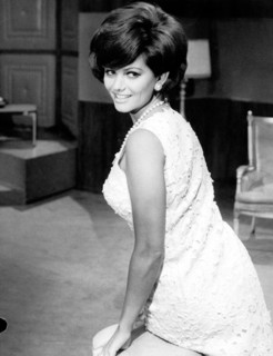 Claudia CARDINALE during an interview, Rome 1965