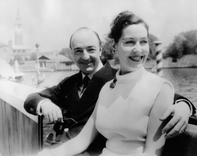 John PROFUMO and Valerie HOBSON in Venice, 1963