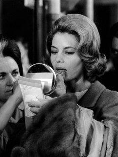 Cyd CHARISSE during filming, Rome 1963