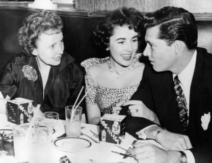 Elizabeth TAYLOR and Conrad HILTON Jr., 1950