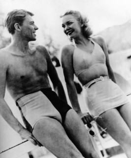 Ronald REAGAN and wife Jane WYMAN