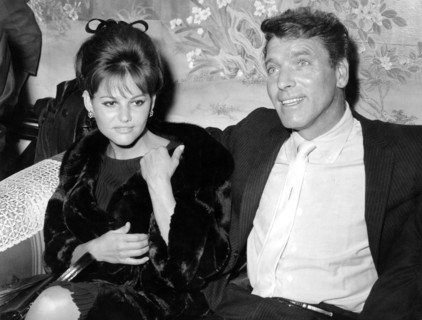 Burt LANCASTER and Claudia CARDINALE, Rome 1962