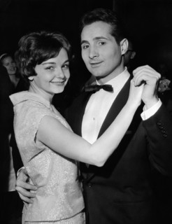 Freddy QUINN and Ingrid ANDREE at the film ball
