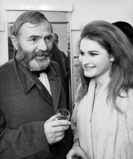James MASON together with daughter Portland Mason SCHUYLER, London 1967